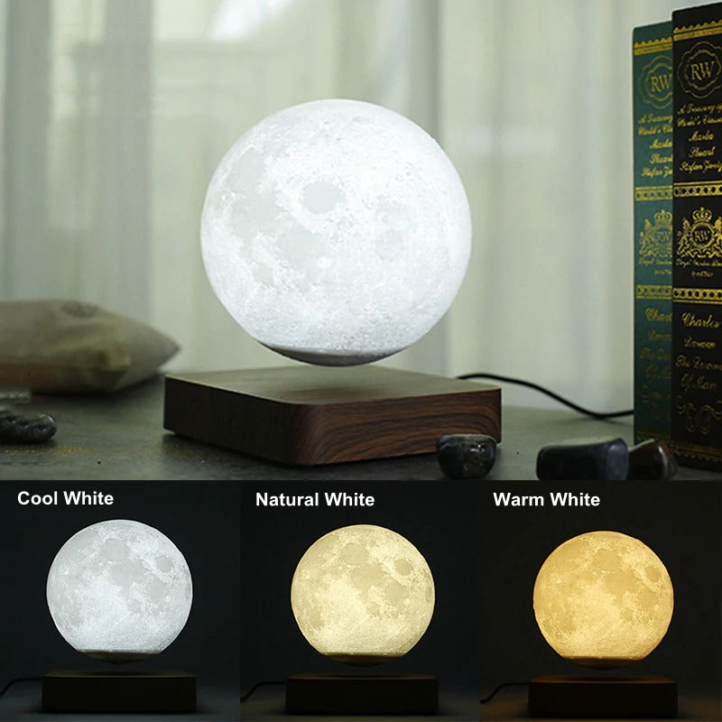 Magnetic Levitation Floating Moon Lamp LED Night Light